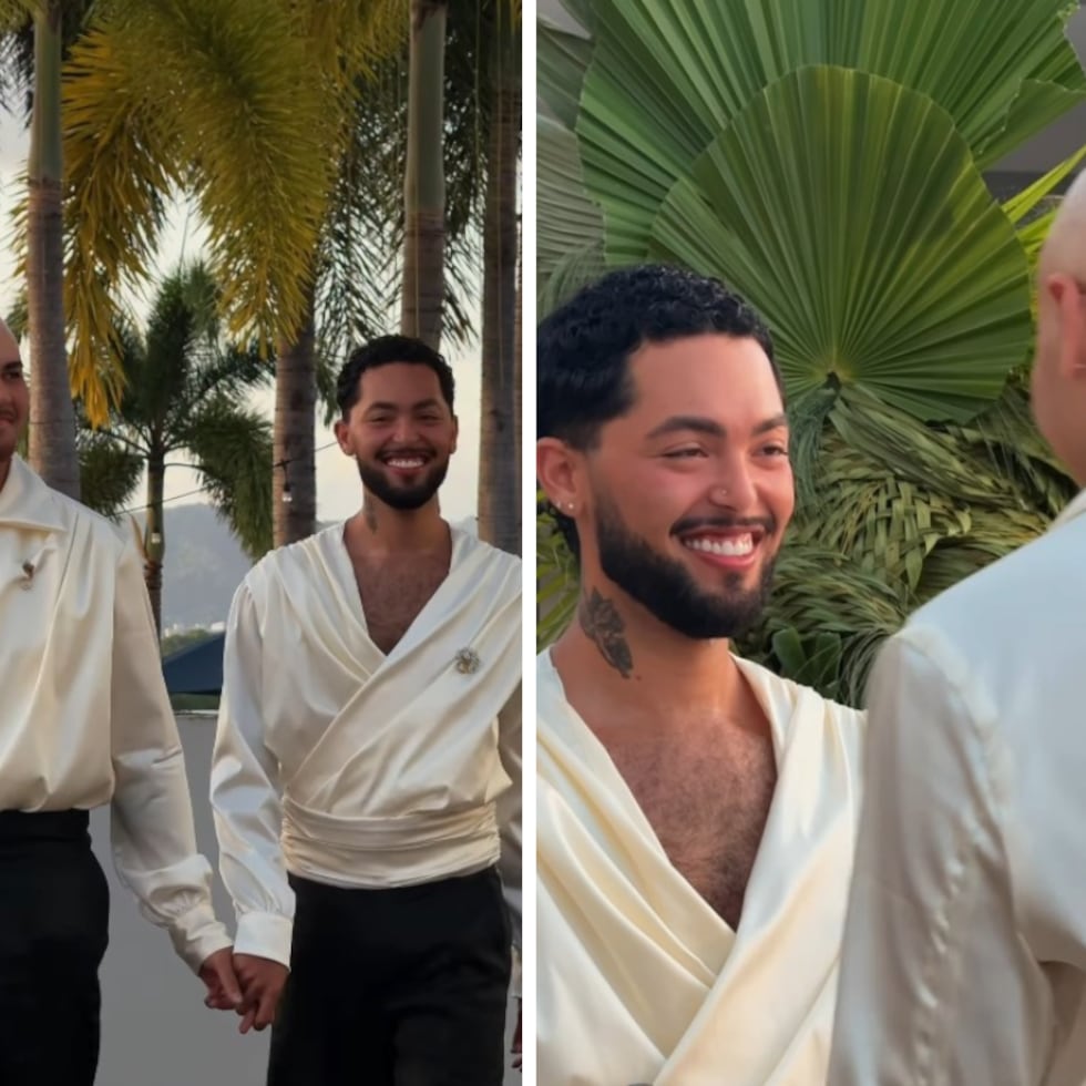 La boda fue coordinada por Deisa Rivera de Glamourama.