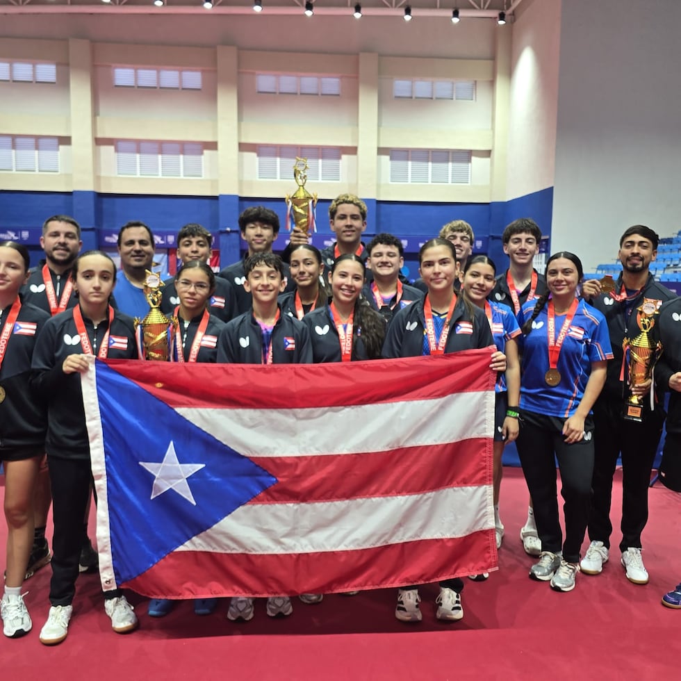 Los equipos nacionales de tenis de mesa tuvieron una actuación destacada.