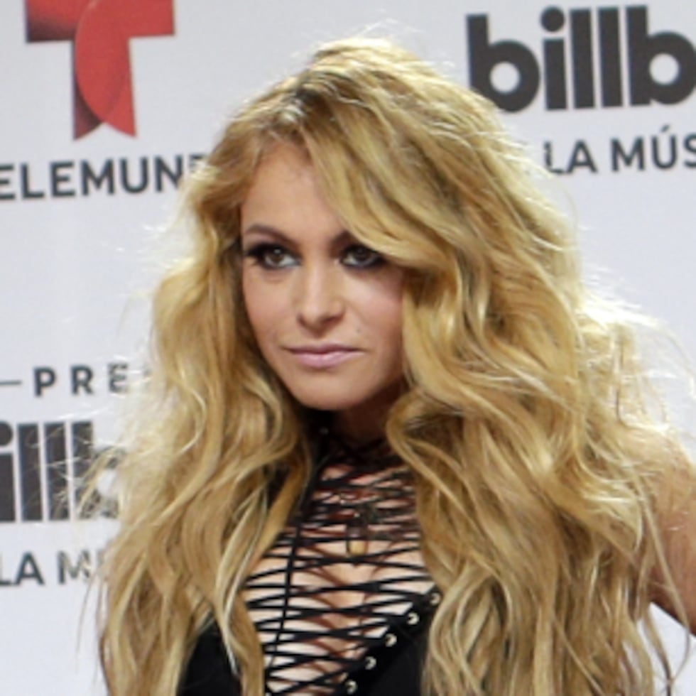Paulina Rubio.