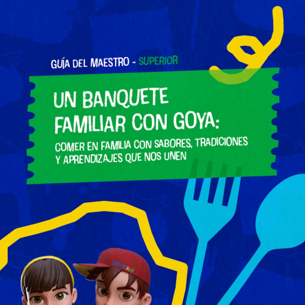 Las lecciones desarrolladas por docentes en conjunto con la empresa de producción de alimentos Goya, cuentan con guías para maestros.