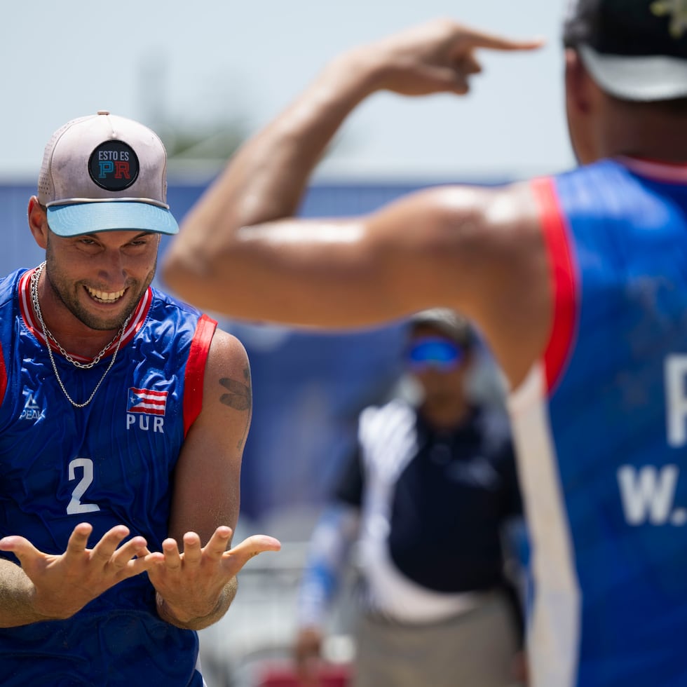 Daniel Rivera y William Figueroa dominaron a los nicaragüenses 21-14, 21-9 en el partido por la medalla de bronce.
