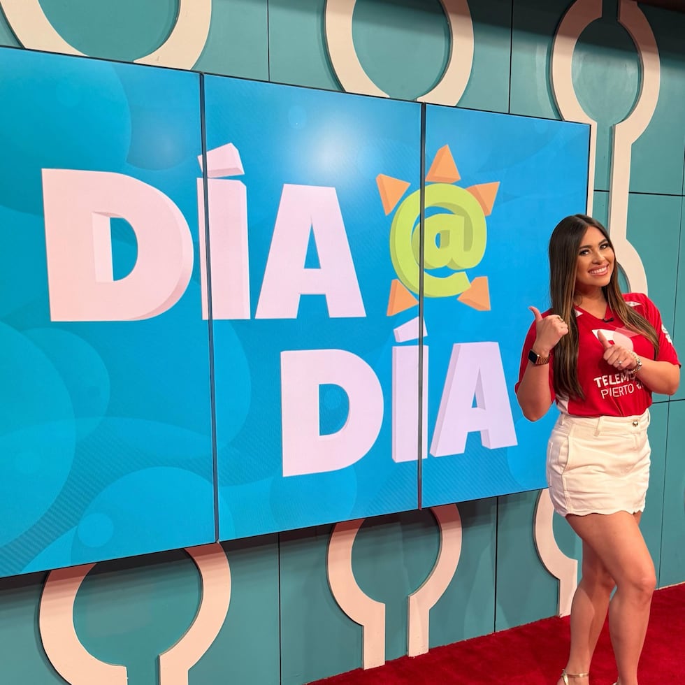 Sarah Angely Rodríguez también ha fungido como animadora invitada en "Día a día" de Telemundo.