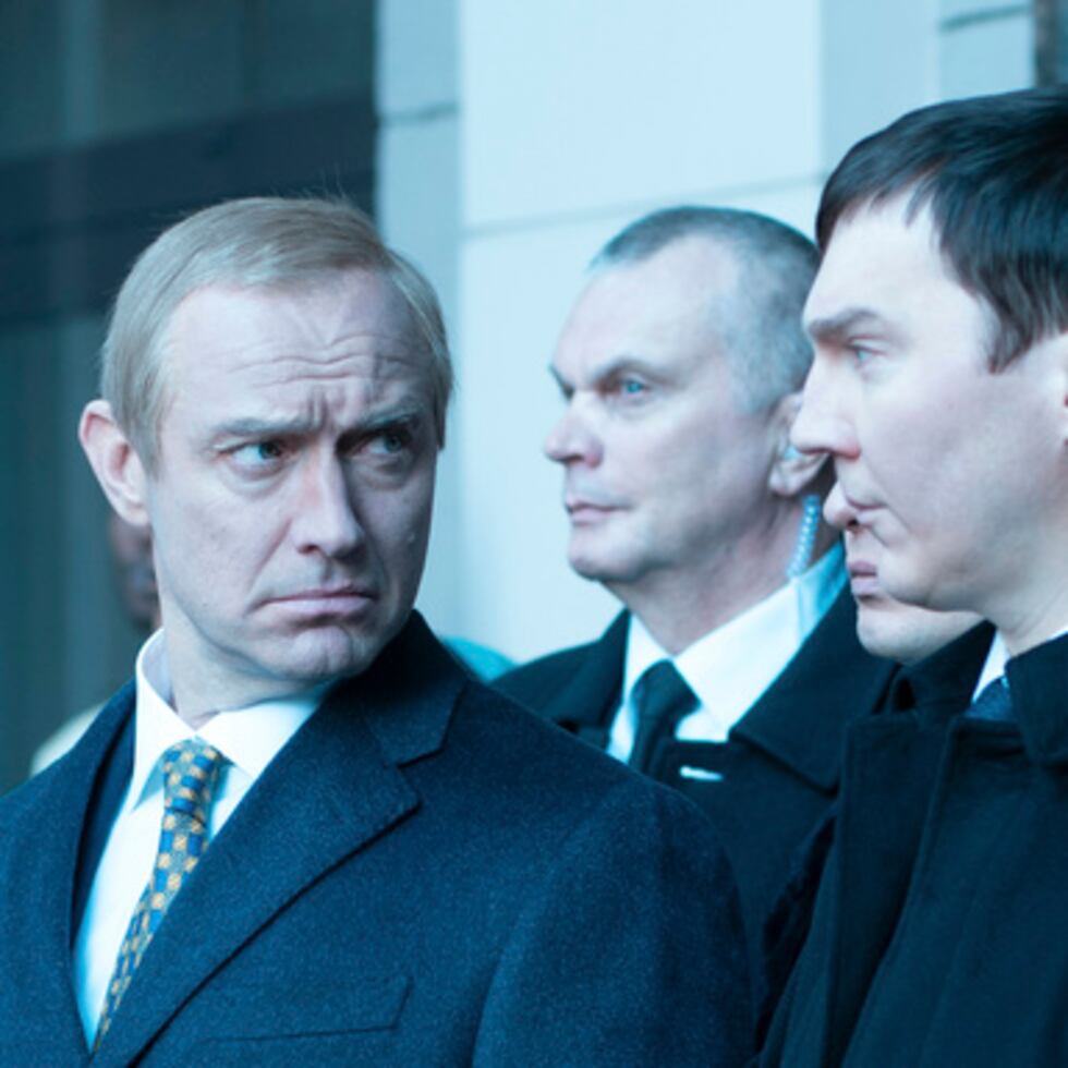 Jude Law es Putin en "The Wizard of the Kremlin".