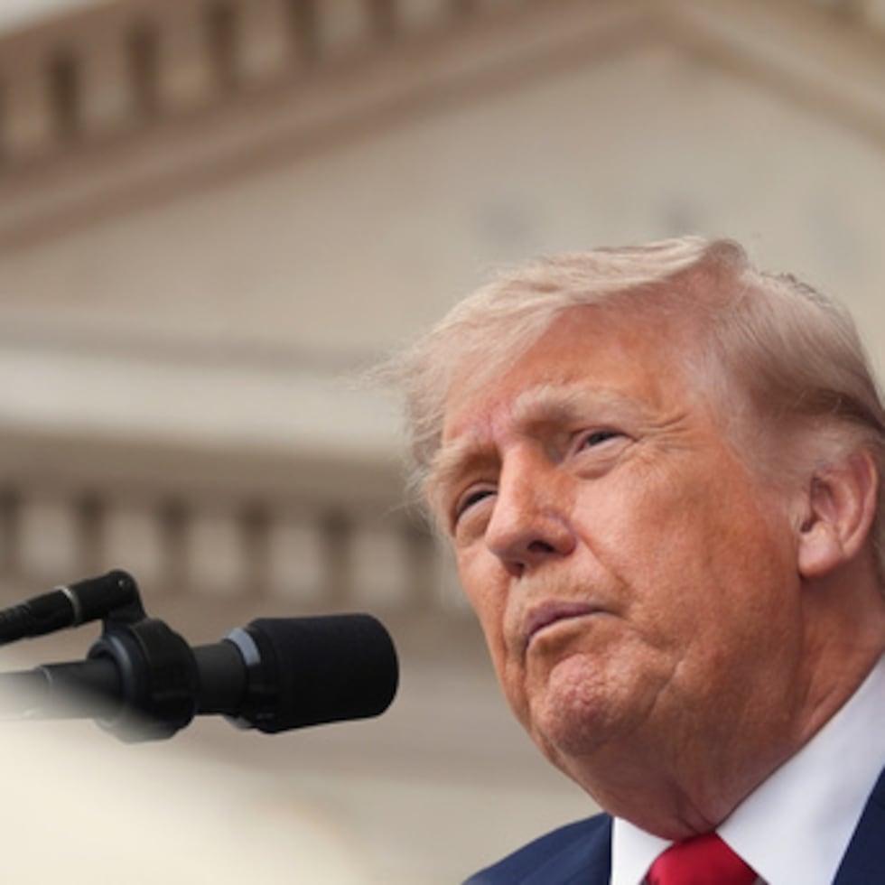 El presidente de Estados Unidos, Donald Trump.
