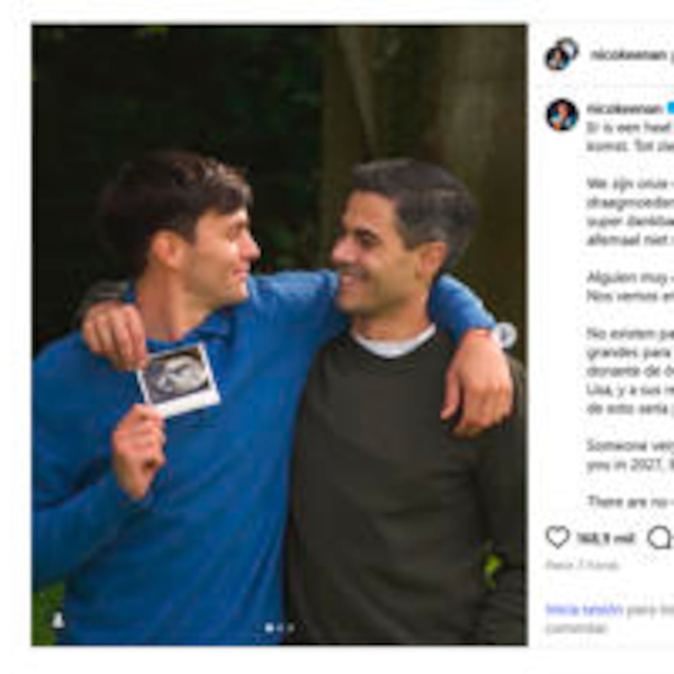 El primer ministro de Países Bajos, Rob Jetten, y su pareja, el jugador argentino de hockey Nicolás Keenan, esperan su primer hijo para la primavera de 2027.