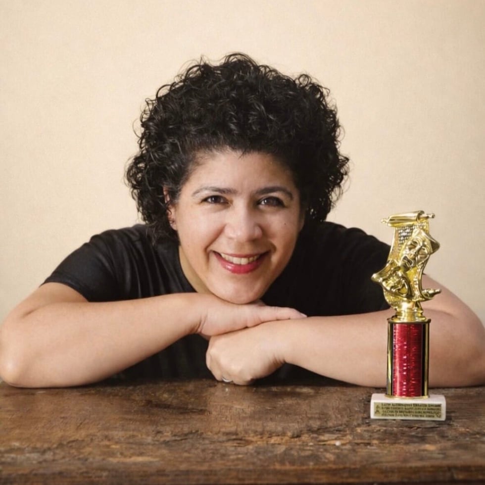 Actress Raquel Santiago.