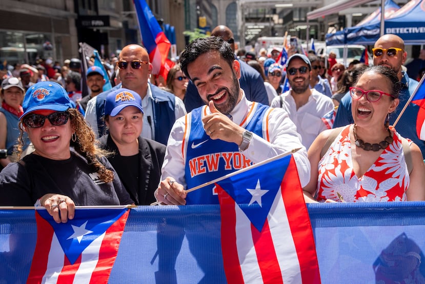 El alcalde de Nueva York, Zohran Mamdani. (AP Photo/Adam Gray)