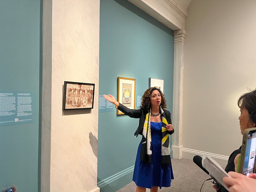 exhibición del 1898 de la Galería de Retratos de la Institución Smithsonian