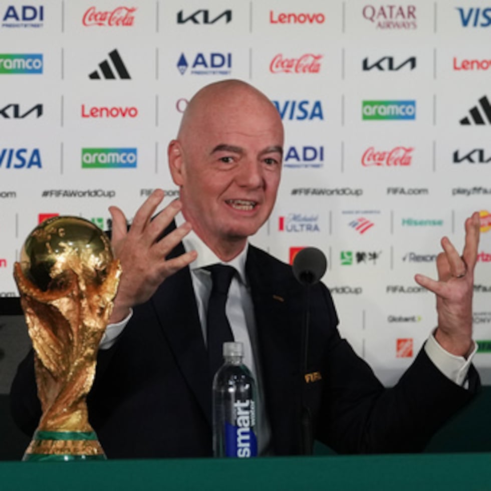 El presidente de la FIFA, Gianni Infantino.
