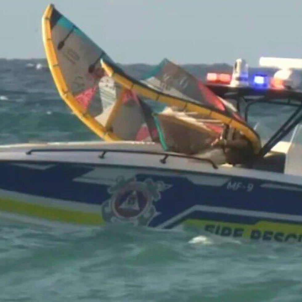 El incidente ocurrió en la tarde del domingo.