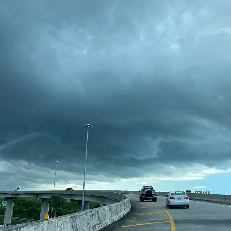 The National Weather Service reported that Hurricane Melissa is close to Jamaica, but is packing easterly winds and moisture from the south causing unstable conditions in the region.