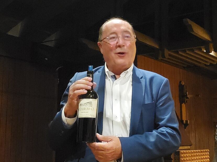 Carlos Mora, presidente y fundador de Bodegas Familiares Matarromera.