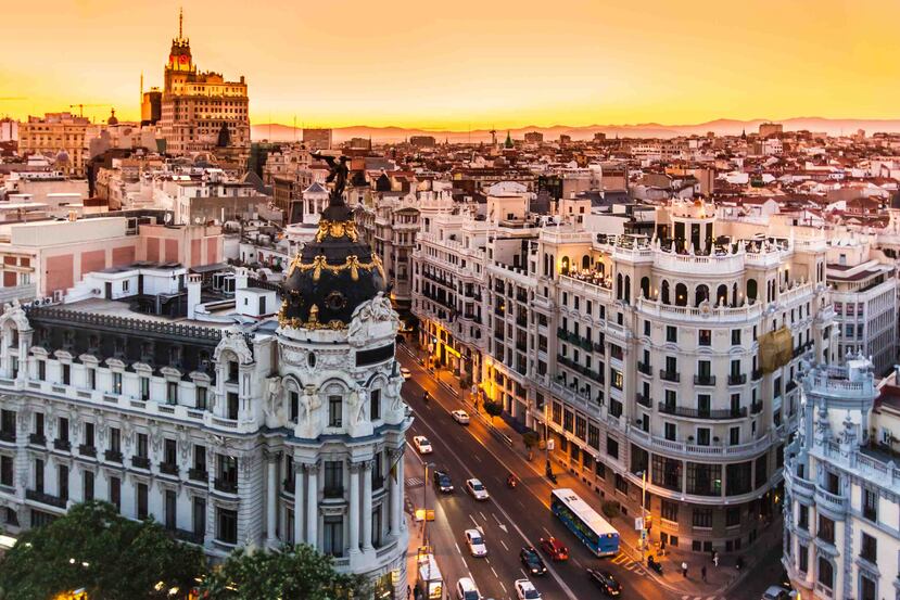 La Gran Vía, Madrid, España (Foto: Shutterstock.com)