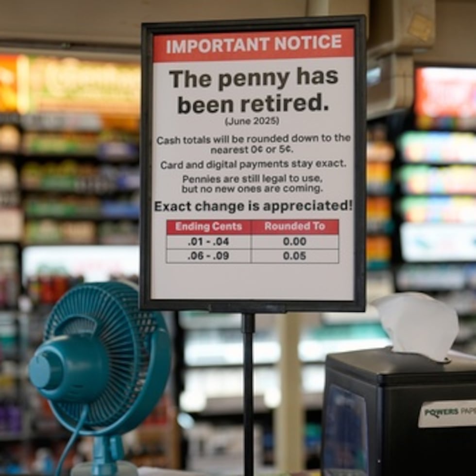 ¡Adiós al centavo! Tienda anuncia que dejará de usar monedas de un centavo.