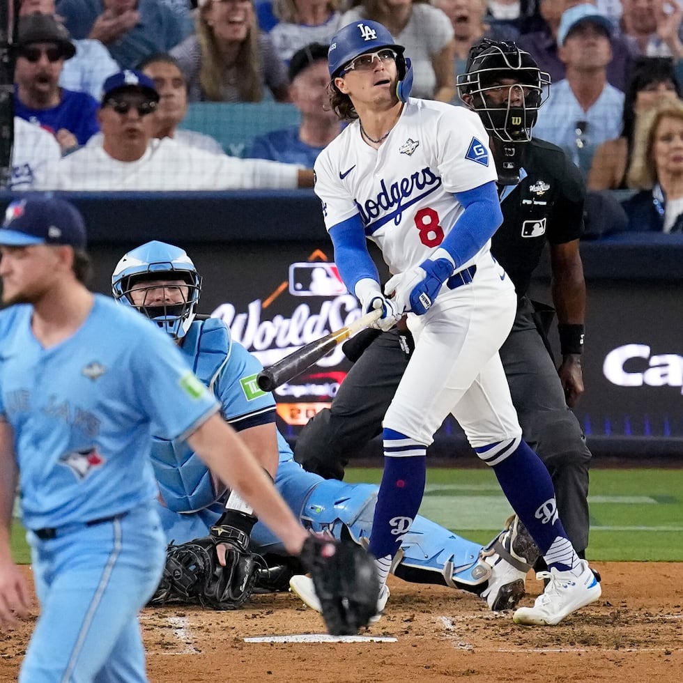 Enrique "Kike" Hernández won his third World Series with the Los Angeles Dodgers this year.