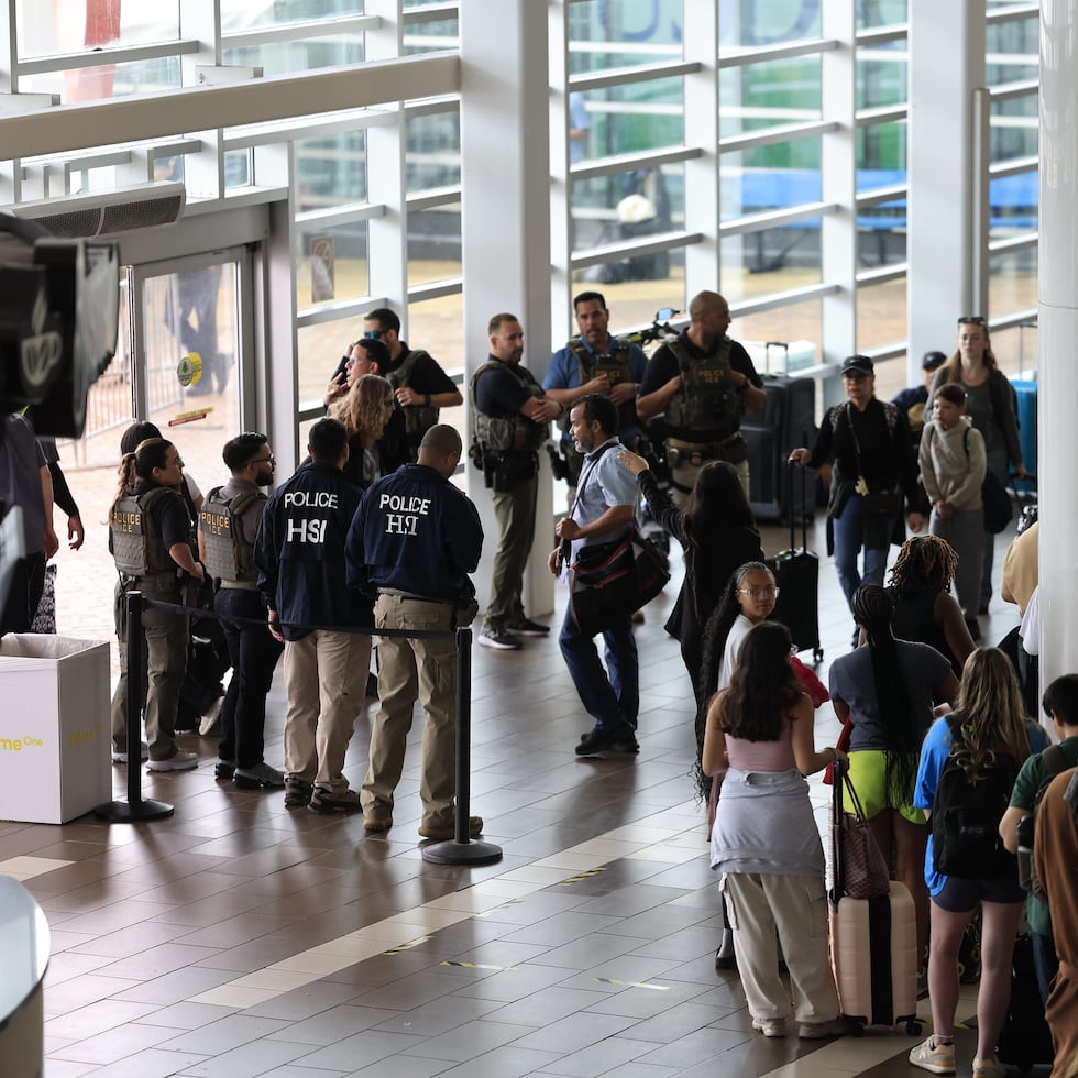 So far, it is unknown how many ICE agents were deployed at the Luis Muñoz Marín Airport.