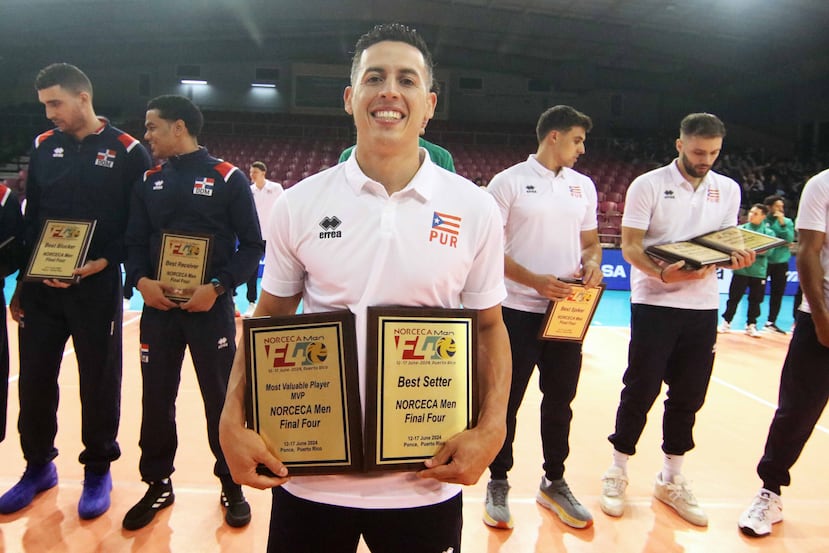 Kevin Rodríguez, colocador de Puerto Rico, está en México liderando nuevamente la Selección Nacional.