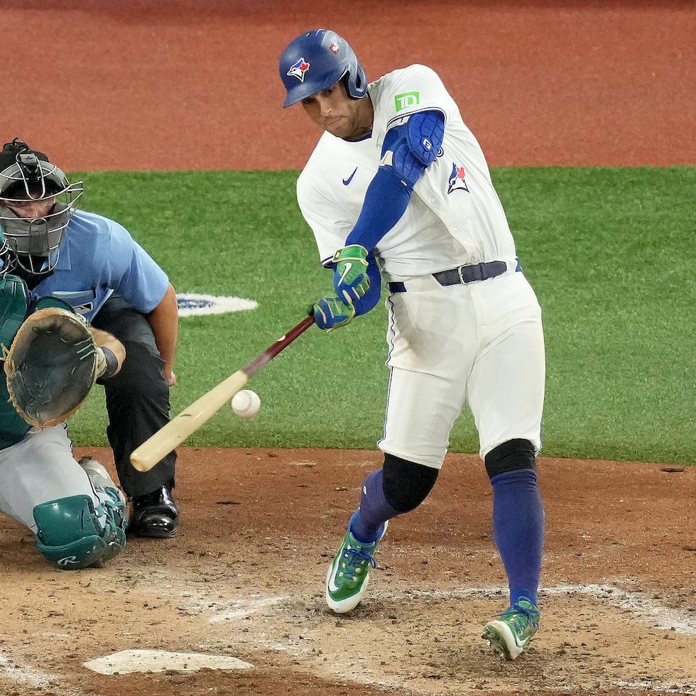 George Springer recién cumplió 37 años y completó su decimotercera temporada en MLB. El domingo disputó su último partido bajo el contrato de seis temporadas que firmó con los Blue Jays de Toronto.