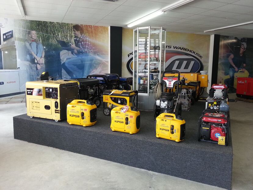 Power Sports introdujo la marca de generadores Kipor al mercado local.