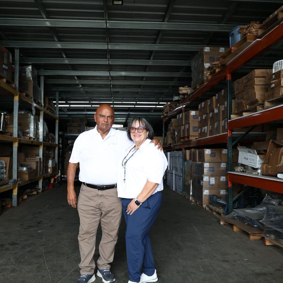 Pictured are Ángel Rodríguez Santiago, president of Rodríguez Plumbing Contractors Inc., and Rosana Torres Rivera, his wife.