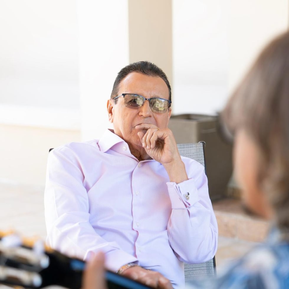 El salsero Ismael Miranda.