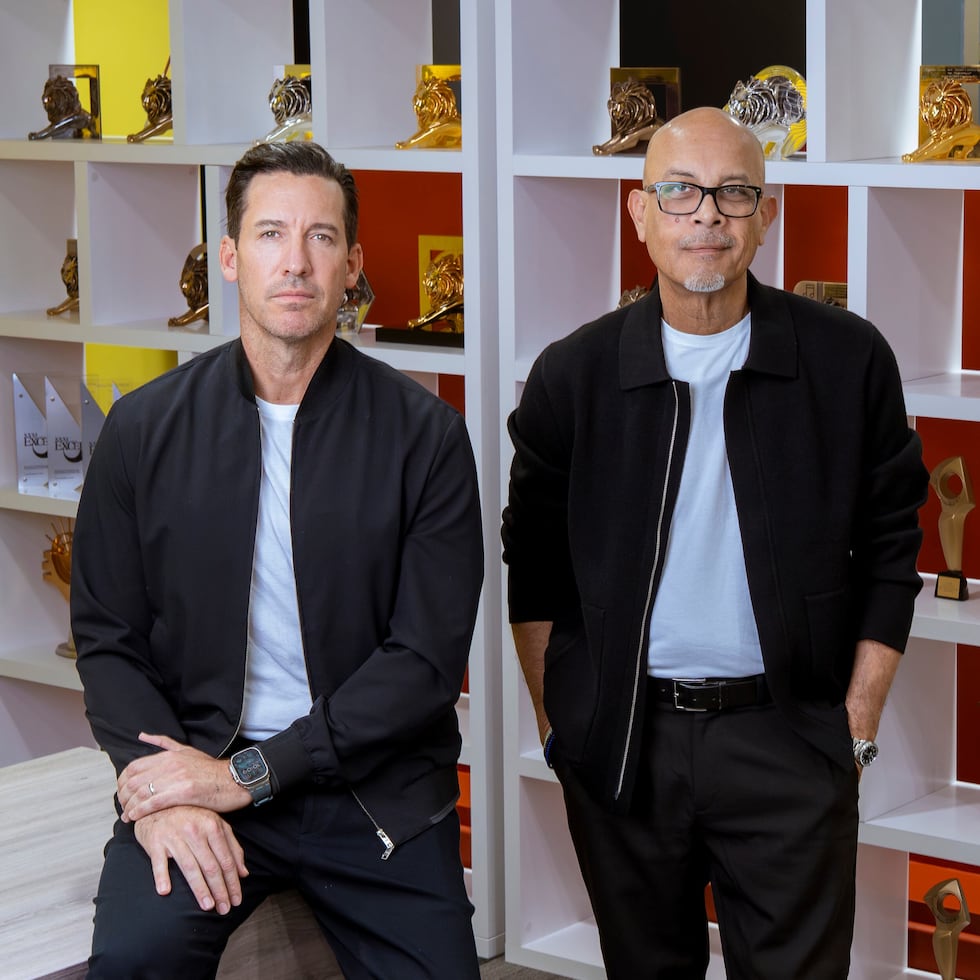 Edgardo Manuel Rivera (left), CEO & President of DDB Latina PR, and Enrique Renta, Chief Creative Officer.