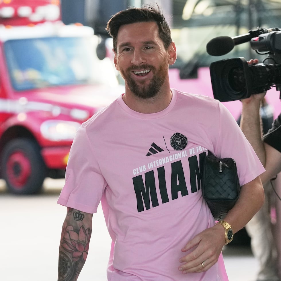 Soccer star Lionel Messi.