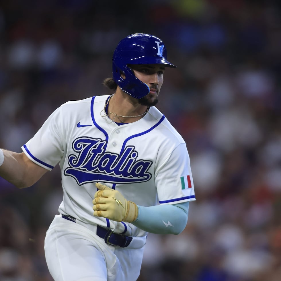 Jac Caglianone, whose mother is from Puerto Rico, is one of Italy's main players in the 2026 World Baseball Classic.
