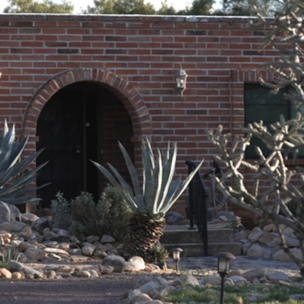 La casa de Nancy Guthrie en Tucson, Arizona