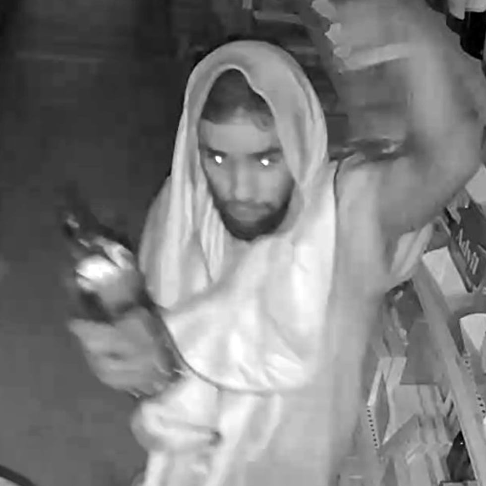 Imagen del sospechoso.