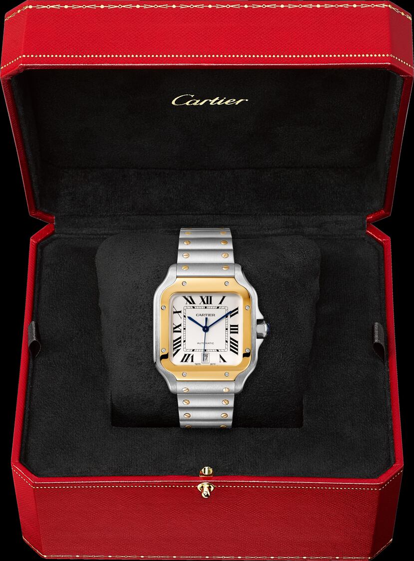 Desde su creación, el Cartier Santos se ha distinguido por su diseño innovador y elegante.