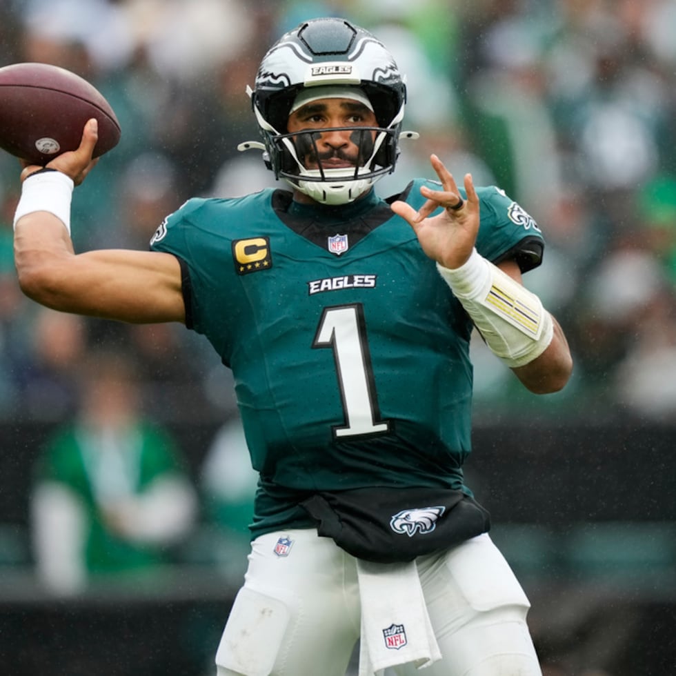 Jalen Hurts ha liderado a los Eagles de Filadelfia a dos apariciones en el Super Bowl desde que asumió la titularidad.