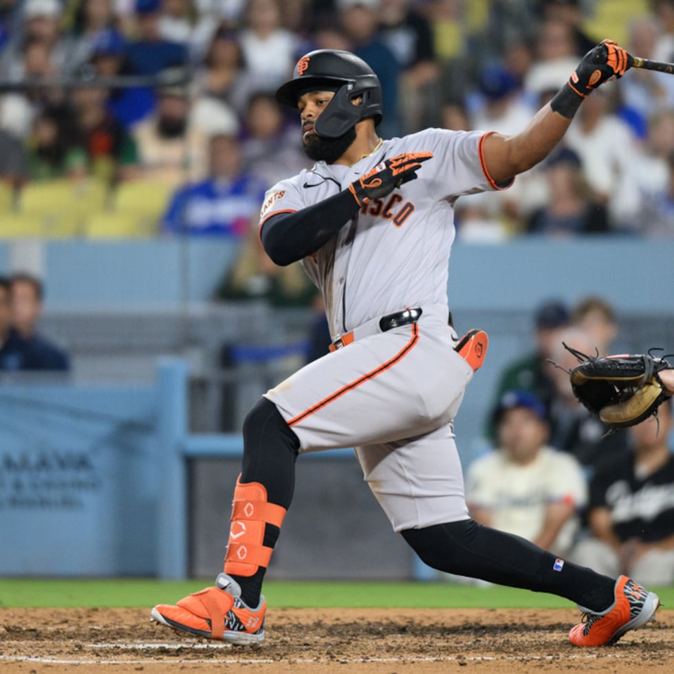 El puertorriqueño Heliot Ramos sufrió una lesión en el cuádriceps derecho.