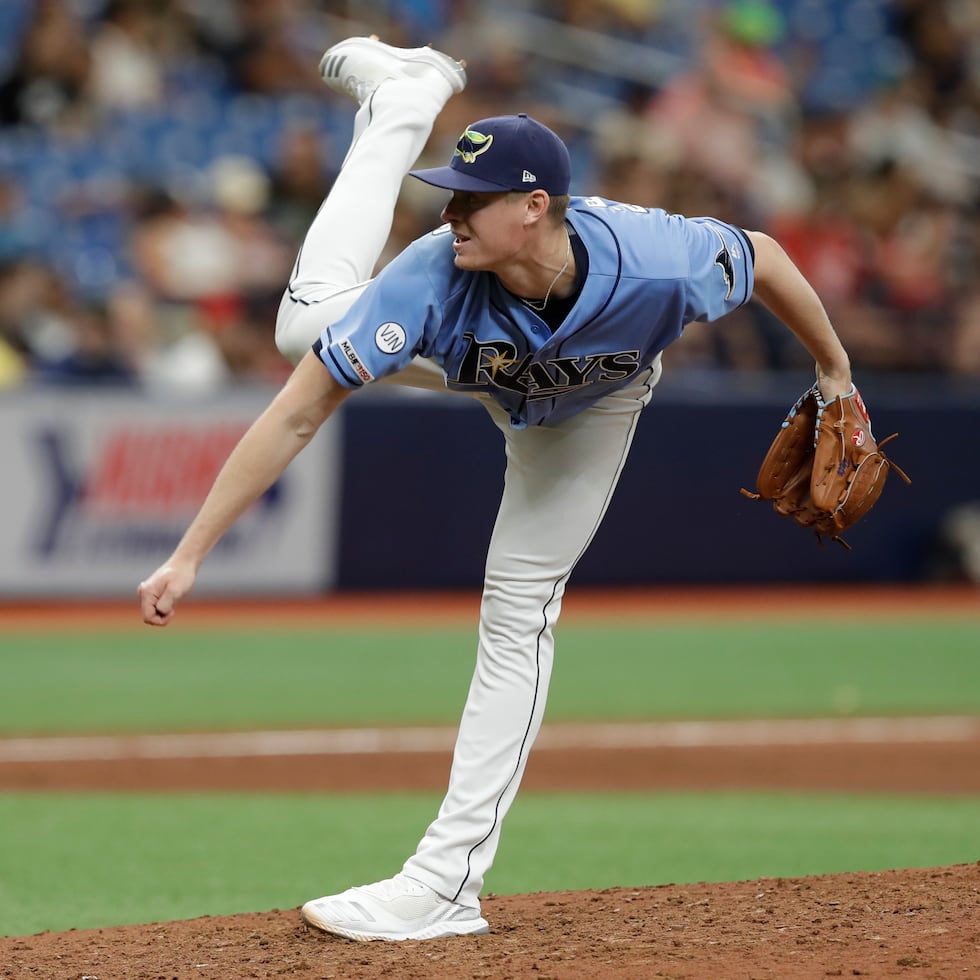 Pete Fairbanks viene de establecer marcas personales con los Rays de Tampa Bay la temporada pasada.