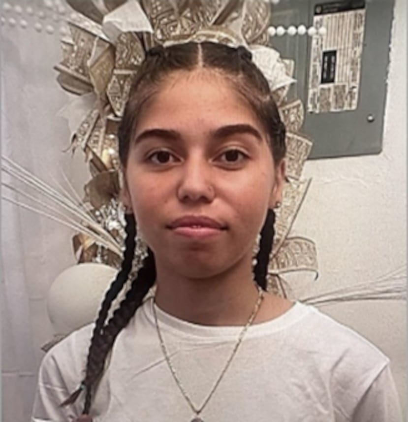 Miriathny Avilés Rodríguez, hermana paterna de Anthonieska Avilés.