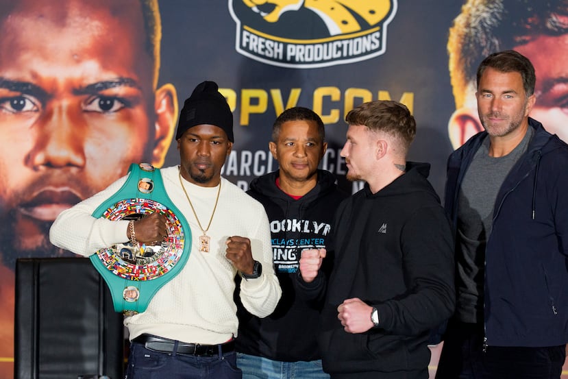 Subriel Matías y Dalton Smith durante su primer frente a frente.