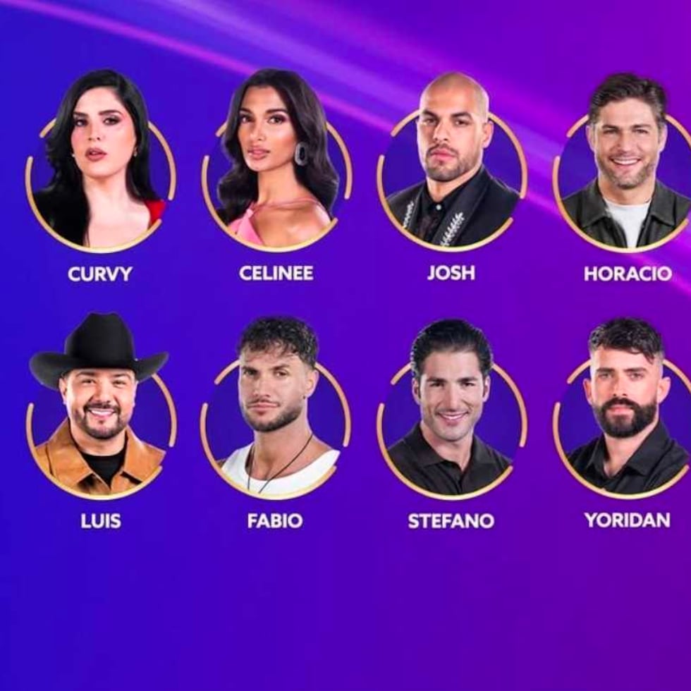 Los ocho finalistas de "La casa de los famosos 6".