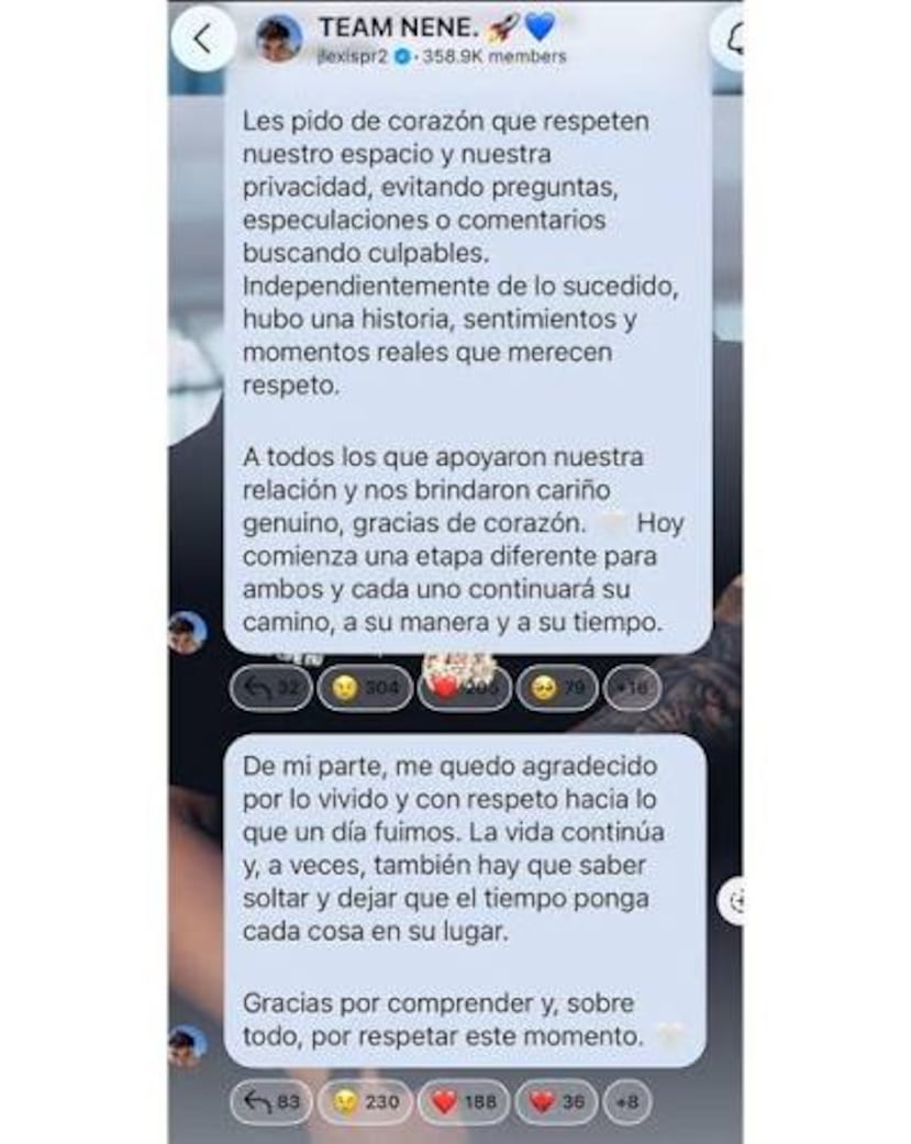 Comunicado publicado por Jlexis.