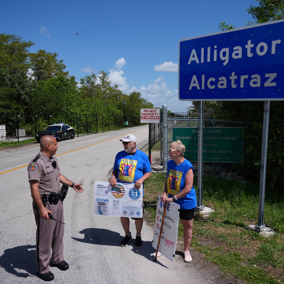 Un oficial en Florida.