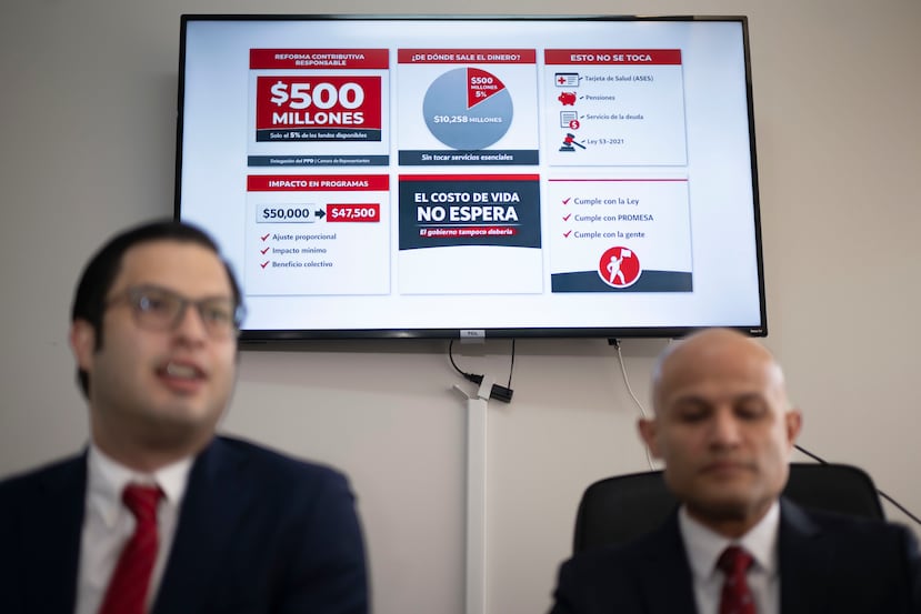 La propuesta, de momento, no precisa cómo se distribuirían los beneficios contributivos asociados a los ahorros de $500 millones en el gasto gubernamental.