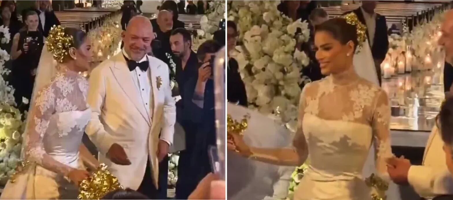 Imagen de la cobertura de: Ariadna Gutiérrez se casó con Guus Franke en Cartagena, Colombia