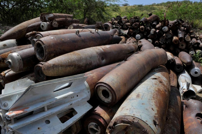En Vieques ya se han removido más de 96,000 municiones del terreno. (GFR Media)