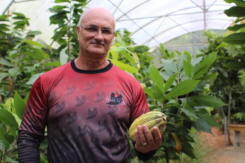 Jorge L. Morales Berríos, propietario de la Hacienda Terruño JS, en Naranjito.
