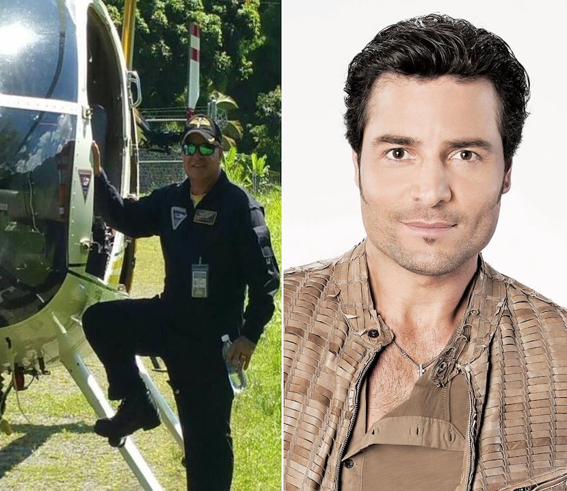 El exintegrante de Los Chicos, Migue Santa era piloto de la AEE. Chayanne lamentó la muerte de su amigo. (Fotomontaje)