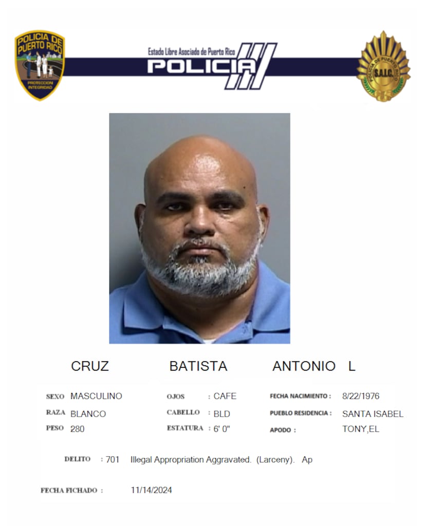 Antonio L. Cruz Batista, propietario junto a su esposa de la empresa Modern Home’s Gallery Inc., fue acusado por la comisión de fraude en obras de construcción y apropiación ilegal.