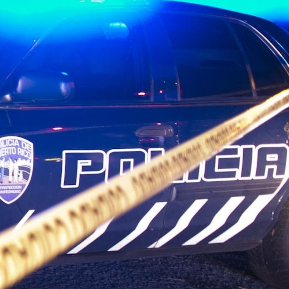 Una patrulla de la Policía de Puerto Rico en una escena.