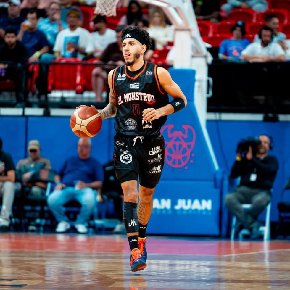 André Curbelo está en su segundo año en el BSN con los Atléticos de San Germán.