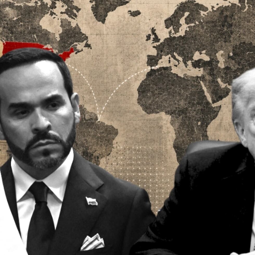 Abelardo de la Espriella y Donald Trump.