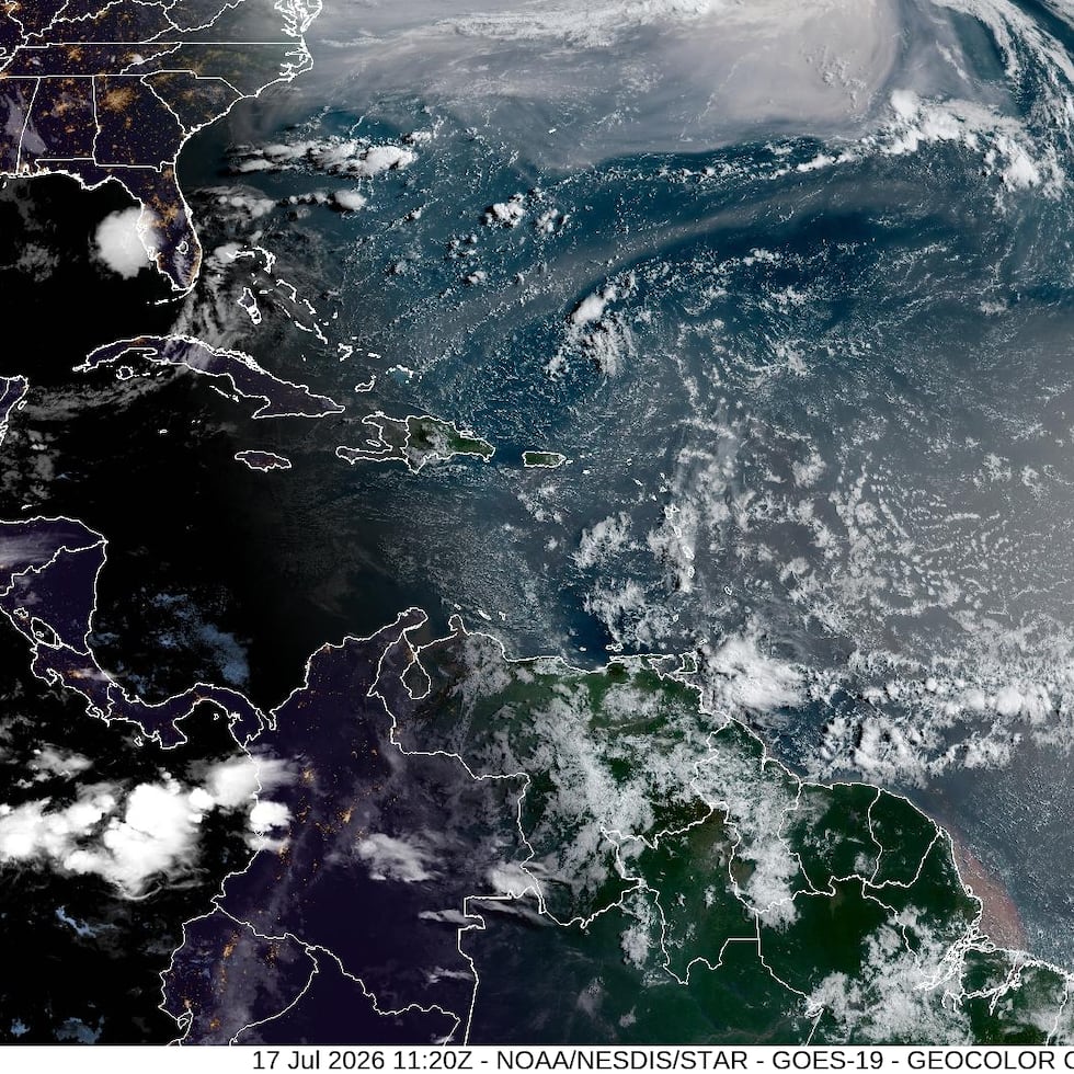 Una nube de polvo del Sahara llegará a Puerto Rico a partir del sábado por la mañana.