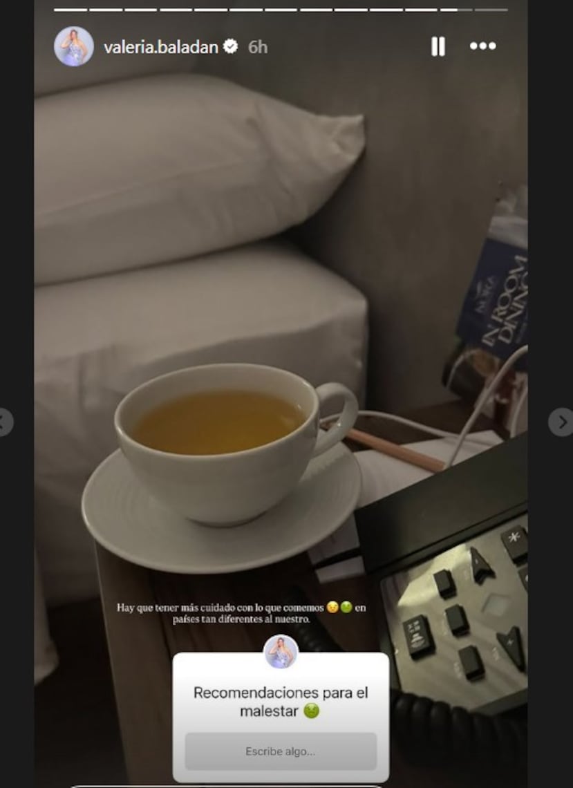 Mensaje de Miss Uruguay